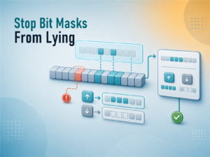 Feature image reading Stop Bit Masks From Lying for The Definitive Guide to Bit Manipulation for Embedded Systems