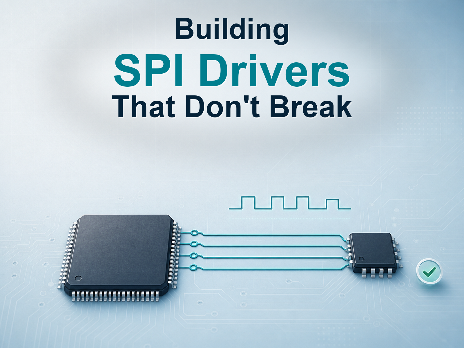 Writing Drivers for SPI Chips in Embedded Systems